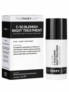 The Inkey List C-50 Blemish Night Treatment